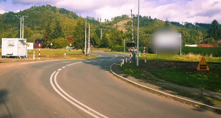 przejazd kolejowy w Lubawce