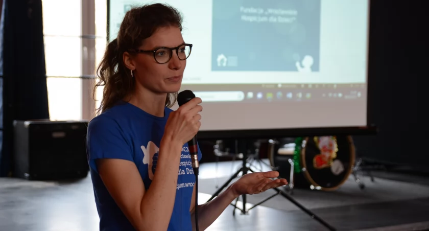 fundacja Wrocławskie Hospicjum dla Dzieci z wizytą w Liceum Ogólnokształcącym w Kamiennej Górze