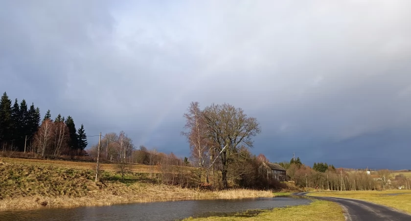 tęcza nad Marciszowem