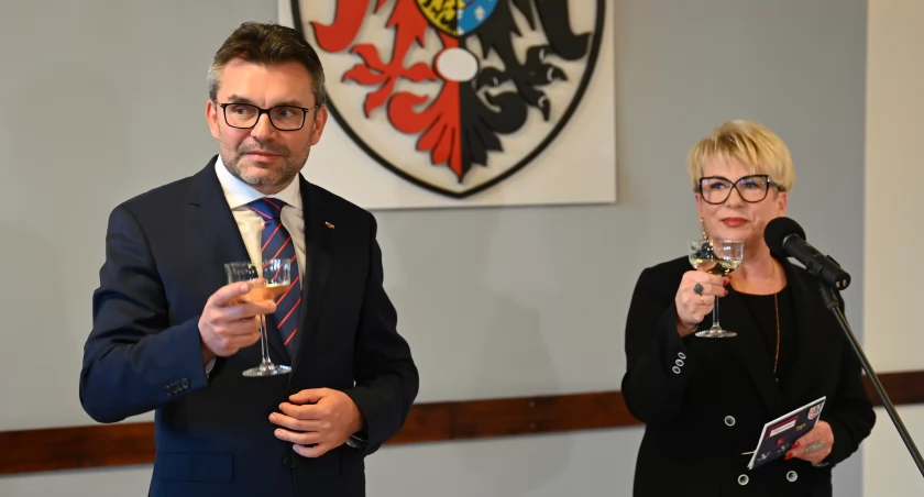 Jarosław Gęborys i Małgorzata Krzyszkowska