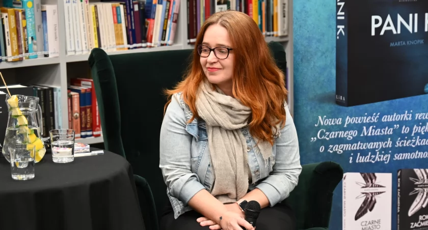 Marta Knopik w Miejskiej Bibliotece Publicznej w Kamiennej Górze