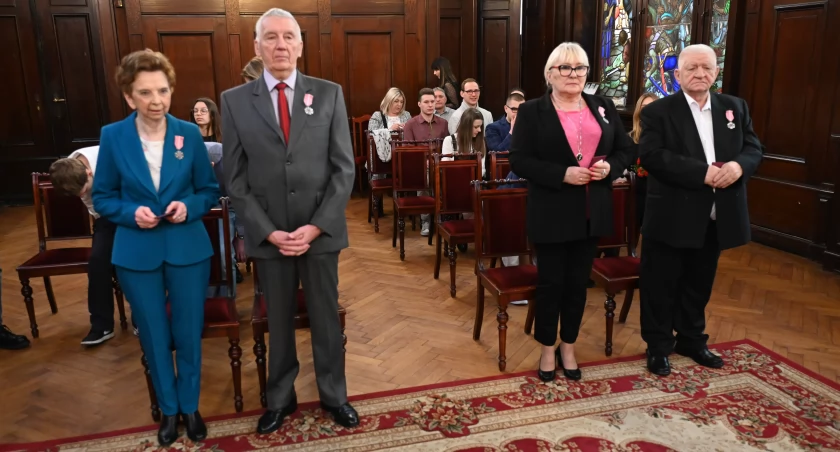 Grażyna i Jan Matkowscy oraz Józefa i Marek Hambergerowie
