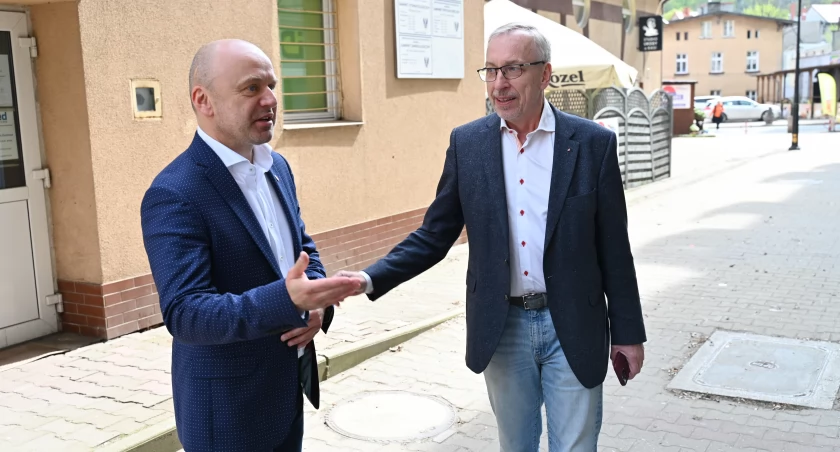 Bogdan Zdrojewski i Arkadiusz Dybiec