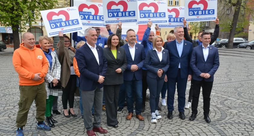 Politycy Koalicji Obywatelskiej popierają Arkadiusza Dybca