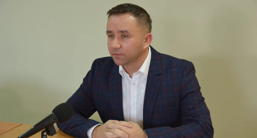 Patryk Straus, wójt gminy Kamienna Góra