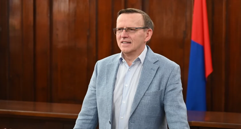 Janusz Chodasewicz, burmistrz Kamiennej Góry