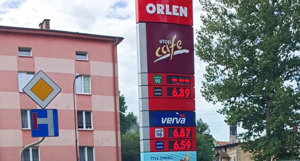 stacja paliw Orlen w Lubawce