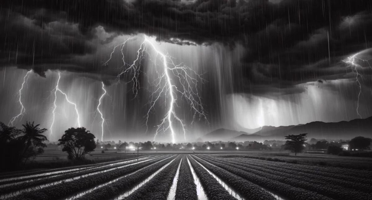 Ostrzeżenia, Burze - zdjęcie, fotografia