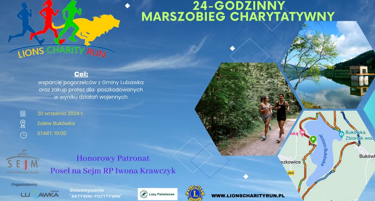 Biegi, Charytatywny marszobieg - zdjęcie, fotografia