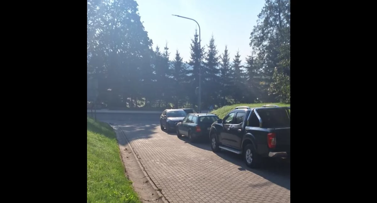 Policja, Parkowanie Słowackiego - zdjęcie, fotografia