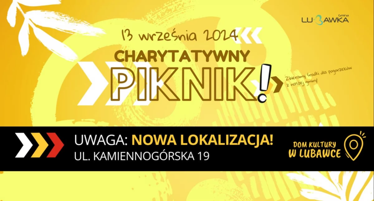 Inne wydarzenia kulturalne, Uwaga zmiana lokalizacji pikniku - zdjęcie, fotografia