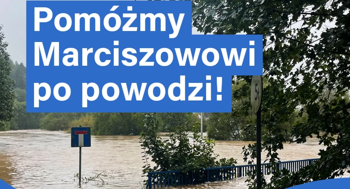 Pogoda, Zbiórka powodzian gminy Marciszów - zdjęcie, fotografia
