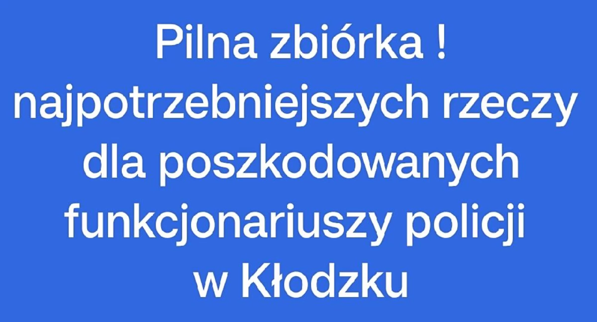 Policja, Zbiórka policjantów Kłodzka - zdjęcie, fotografia