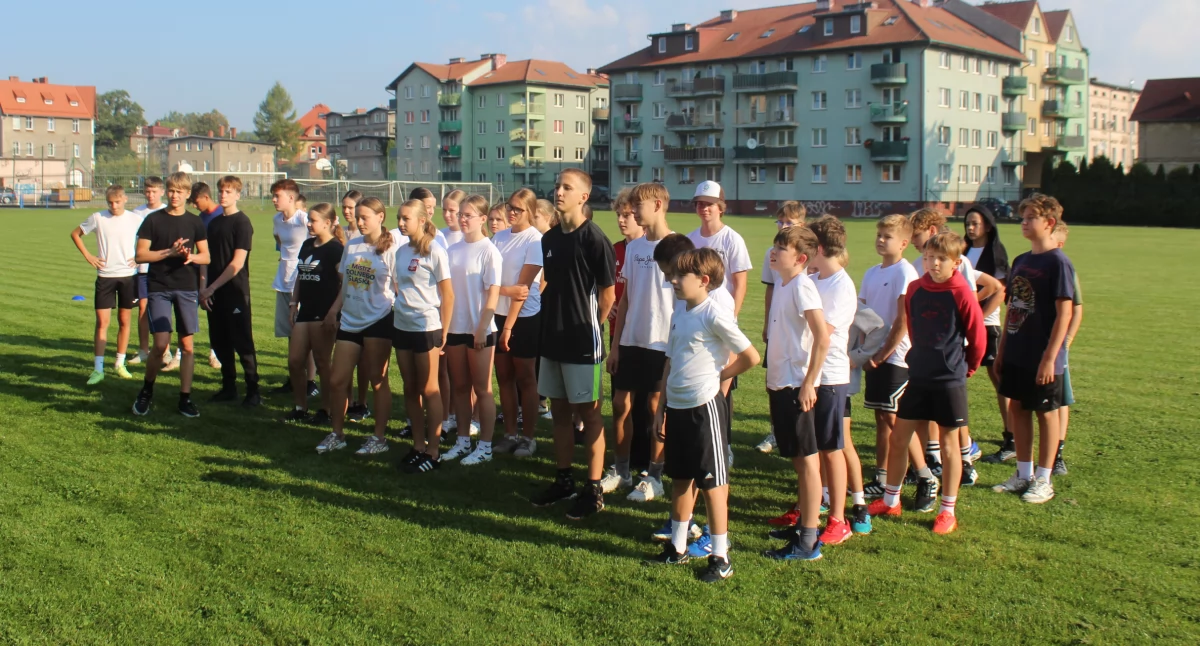 Sport szkolny, Dwubój nowoczesny Igrzyska Dzici Igrzyska Młodzieży Szkolnej zawody powiatowe - zdjęcie, fotografia
