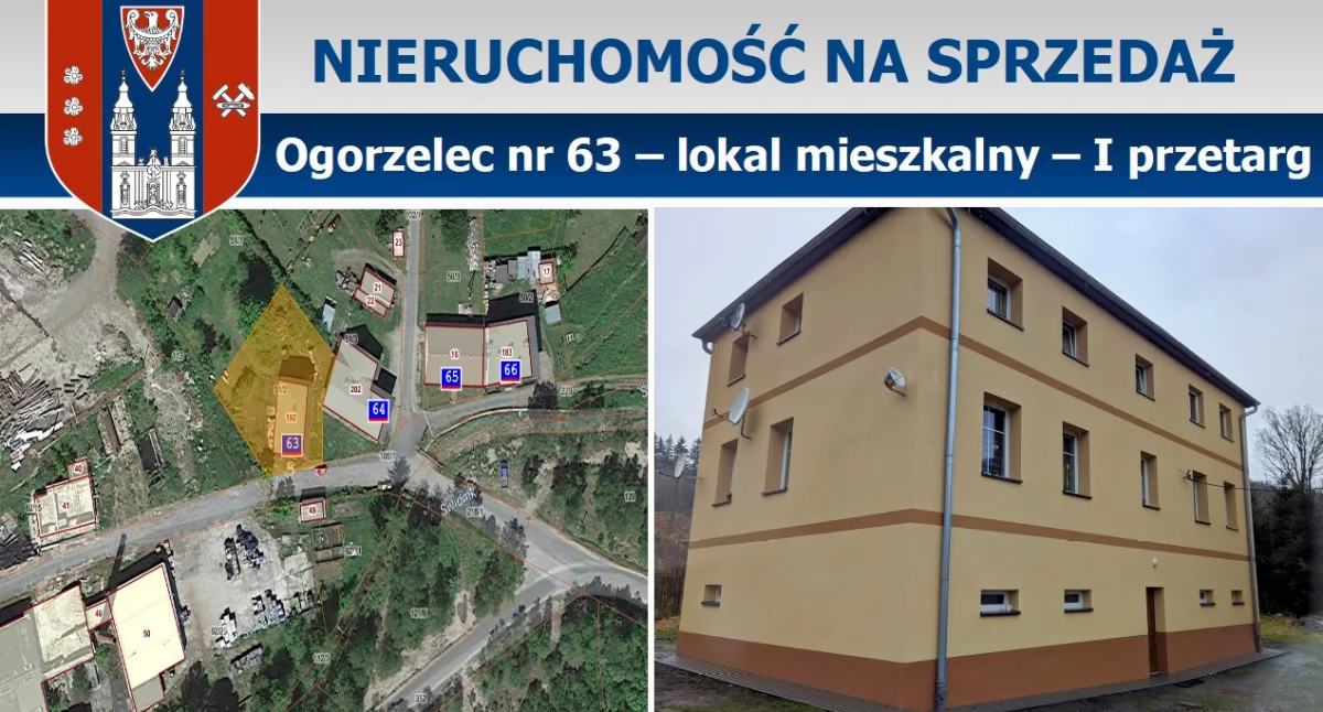 Z urzędów, OGŁOSZENIE lokal mieszkalny Ogorzelec przetarg - zdjęcie, fotografia