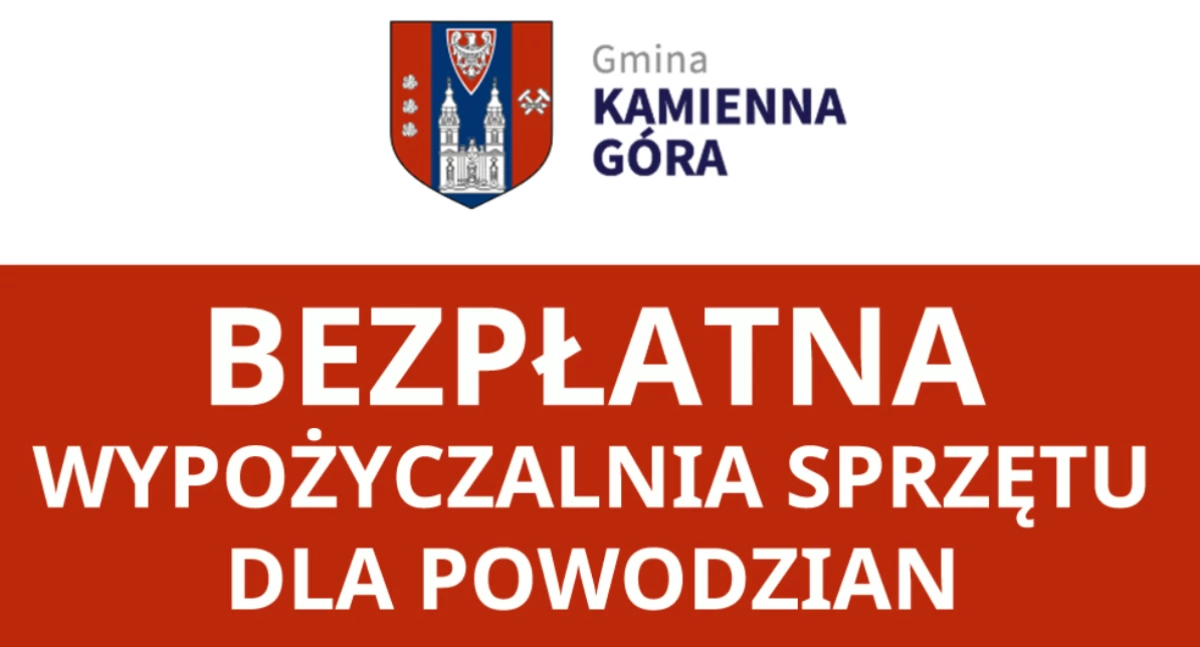 Samorząd, Bezpłatna wypożyczalnia sprzętu powodzian - zdjęcie, fotografia