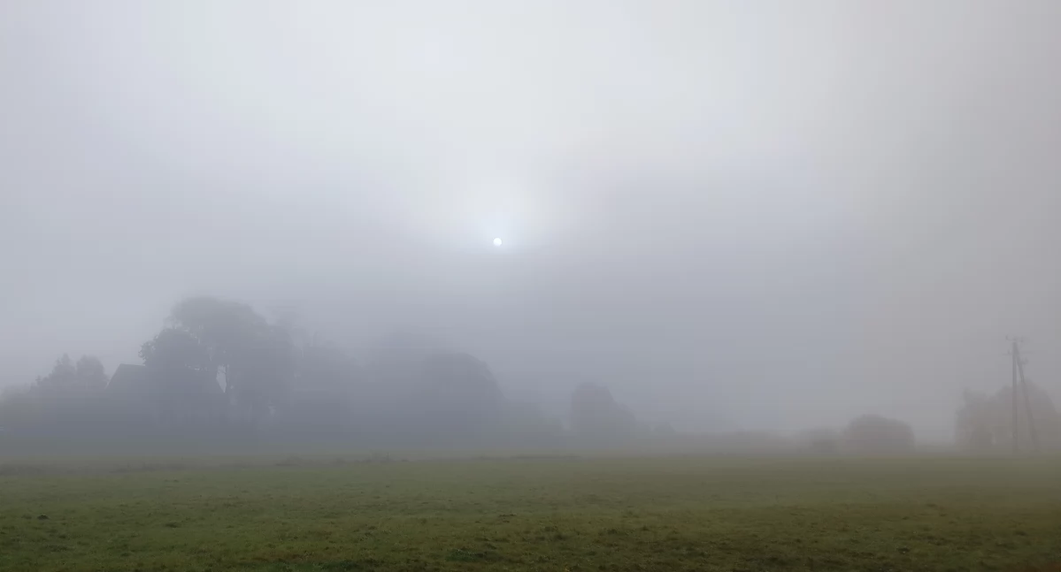 Pogoda, Gęsta mgła - zdjęcie, fotografia