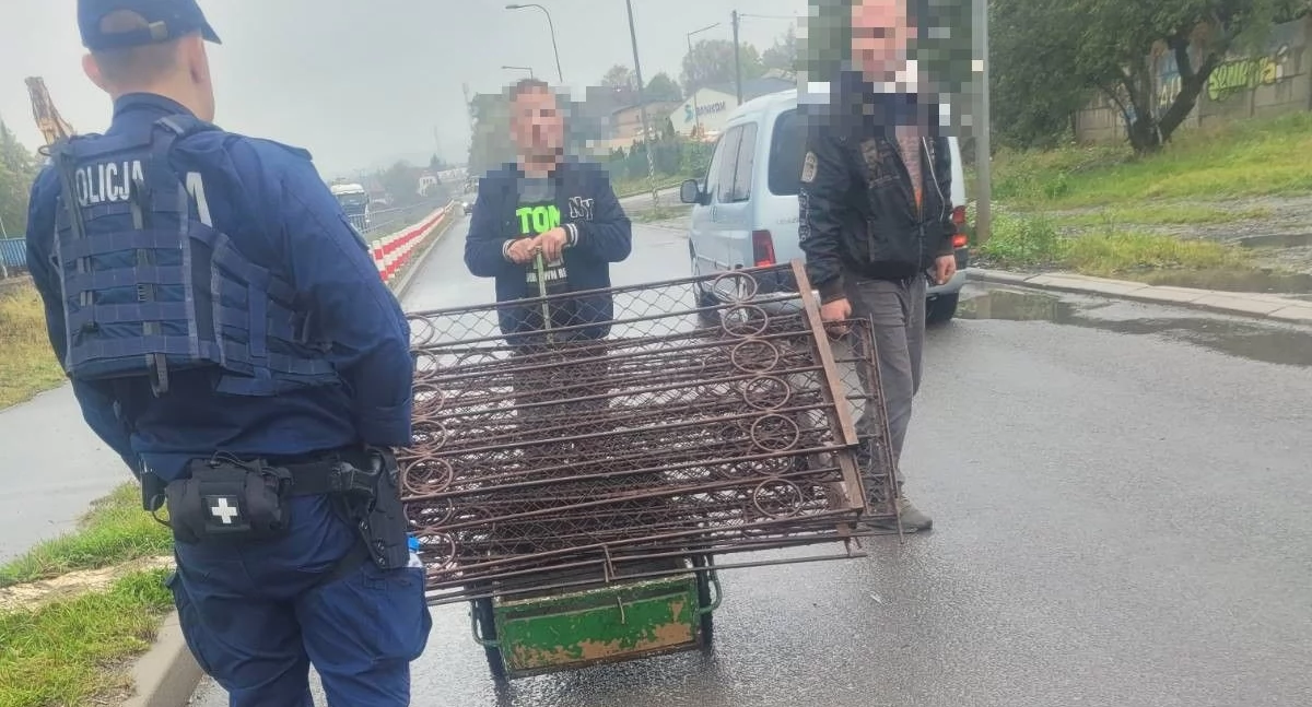Policja, Zatrzymali podejrzanych zanim dojechali miejsce zdarzenia - zdjęcie, fotografia