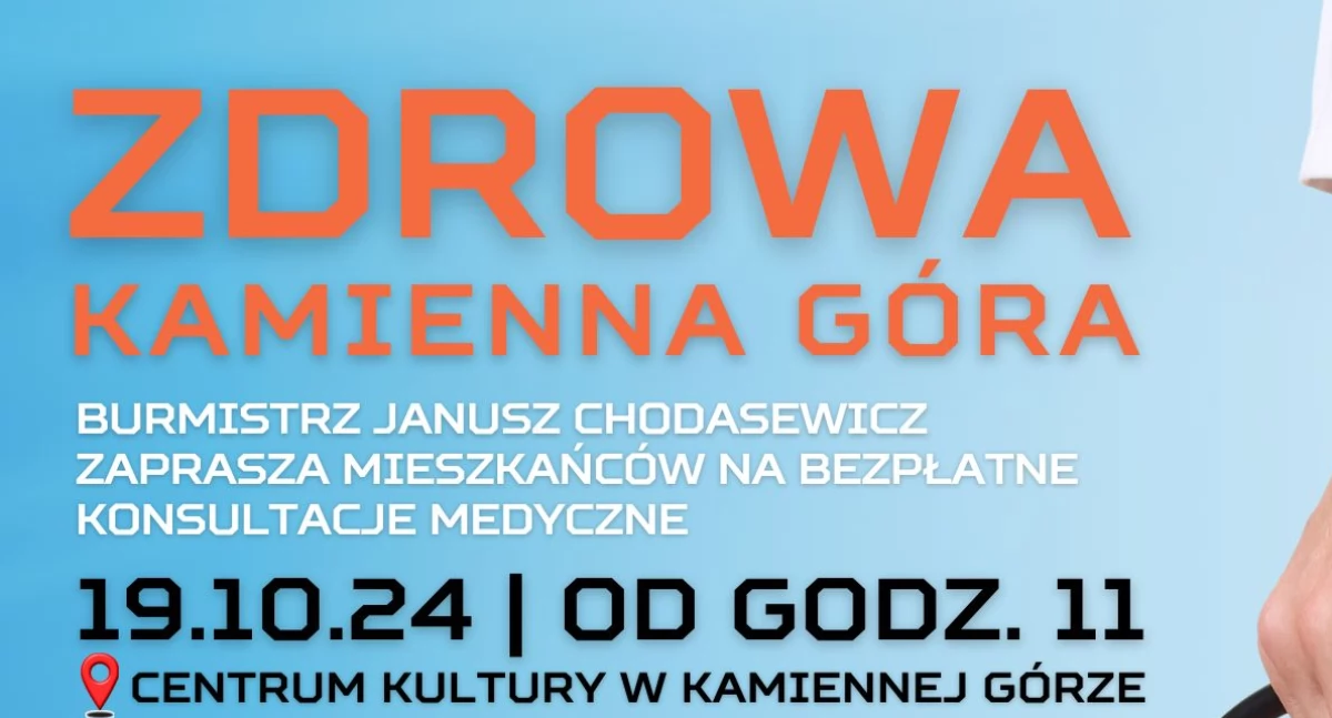 Zdrowie, Zdrowa Kamienna Góra bezpłatne konsultacje medyczne - zdjęcie, fotografia