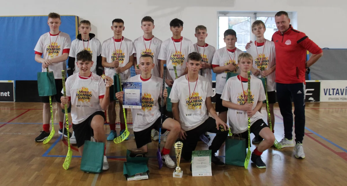 Sport szkolny, Igrzyska Młodzieży Szkolnej unihokej finał wojewódzki - zdjęcie, fotografia