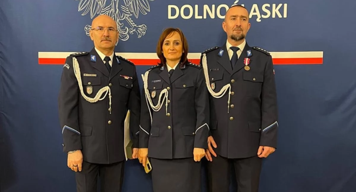 Policja, Wyróżnienia policjantów - zdjęcie, fotografia