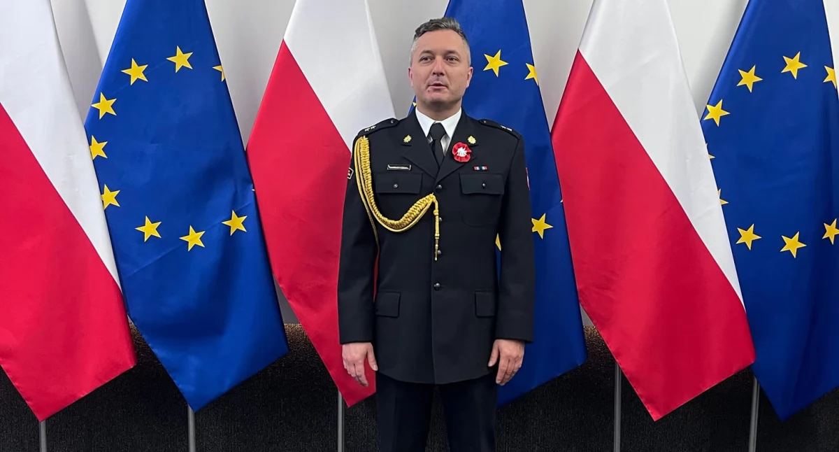 Straż pożarna, Strażackie awanse - zdjęcie, fotografia