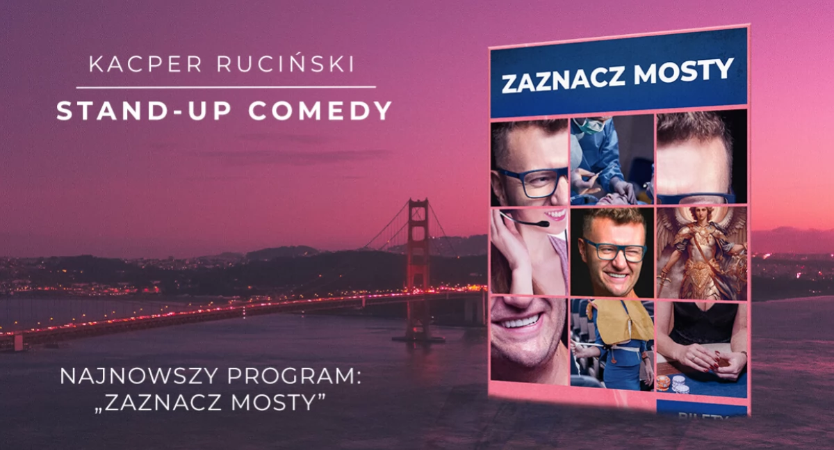Koncerty, Zaznacz mosty stand comedy - zdjęcie, fotografia