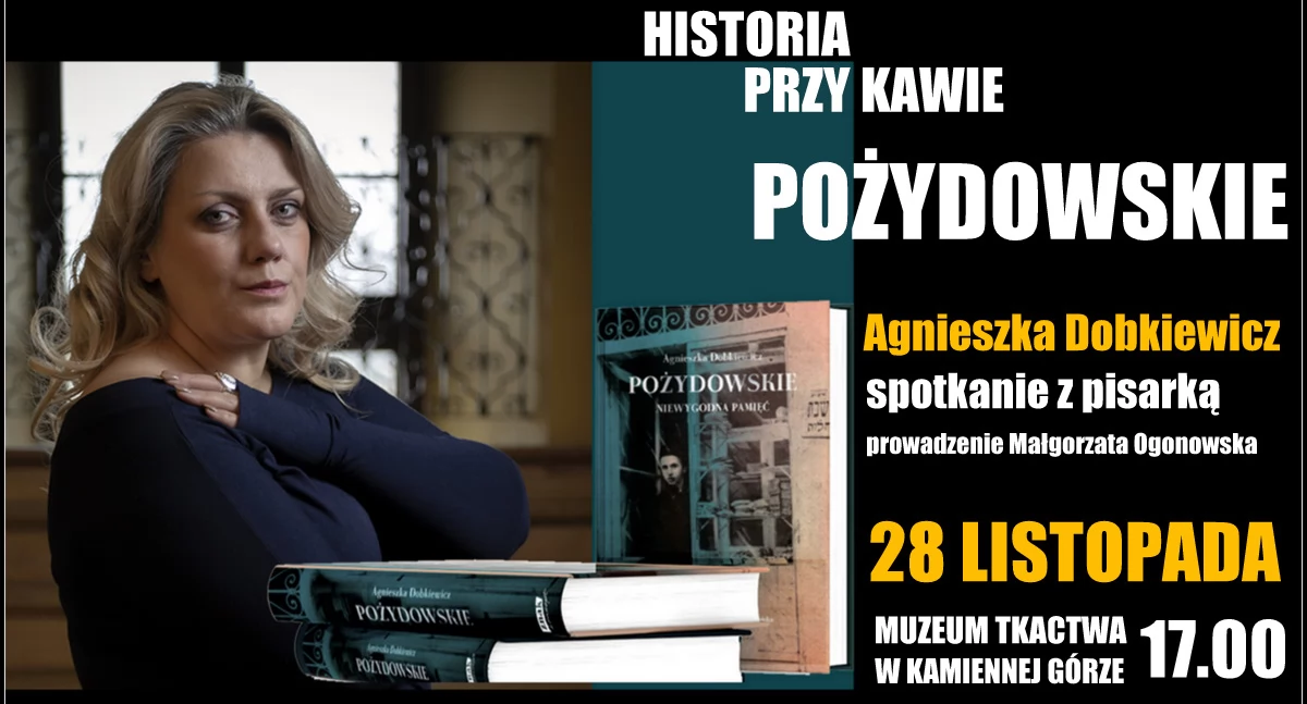 Spotkania autorskie, Pożydowskie Niewygodna pamięć - zdjęcie, fotografia