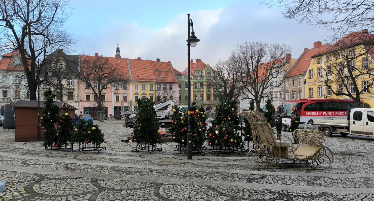 Powiat, Święta kamiennogórskim rynku - zdjęcie, fotografia