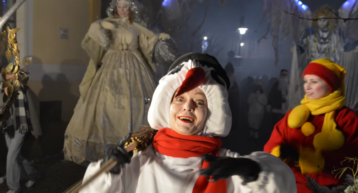 Inne wydarzenia kulturalne, Świąteczna impreza kamiennogórskim rynku - zdjęcie, fotografia