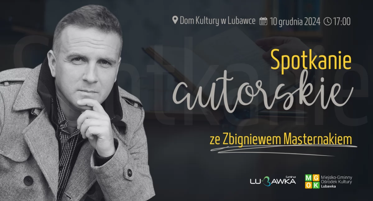 Spotkania autorskie, Spotkanie autorskie Zbigniew Masternak - zdjęcie, fotografia