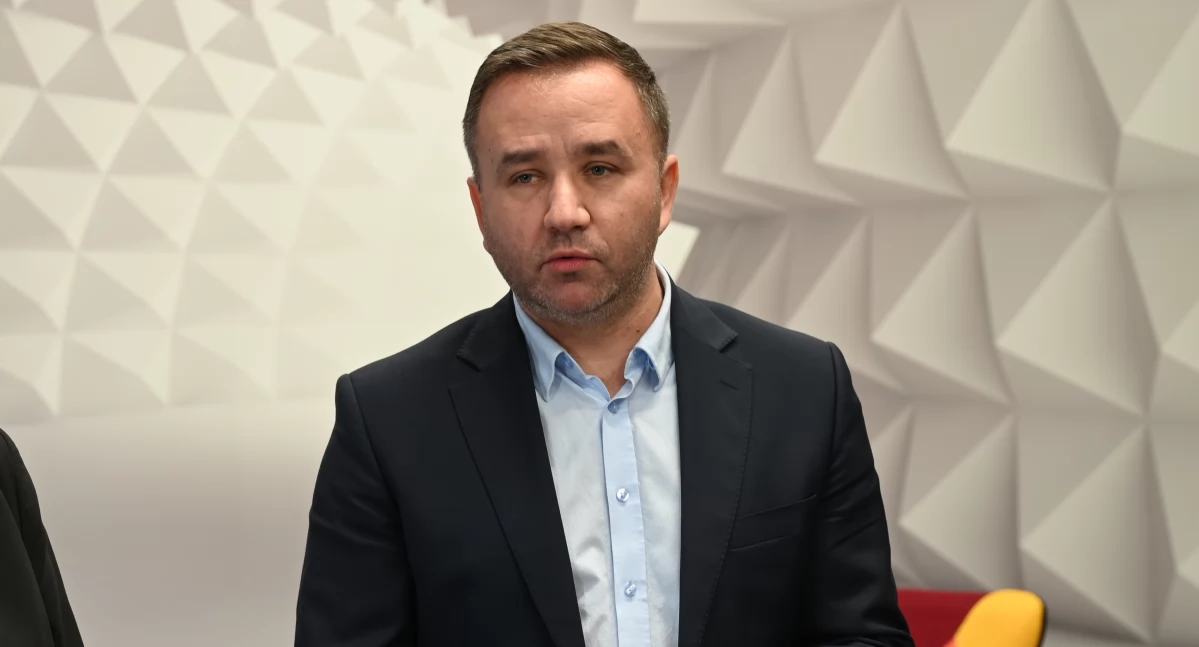 Patryk Straus, wójt gminy Kamienna Góra