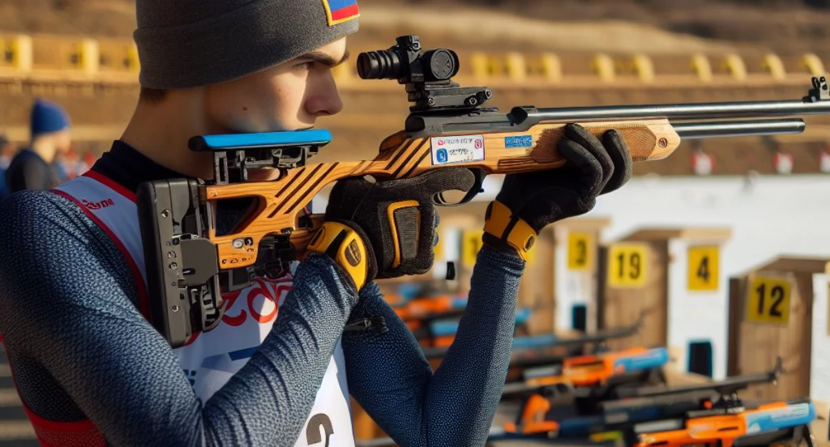 Biathlon, biegi narciarskie, Sprinty Jakuszycach - zdjęcie, fotografia