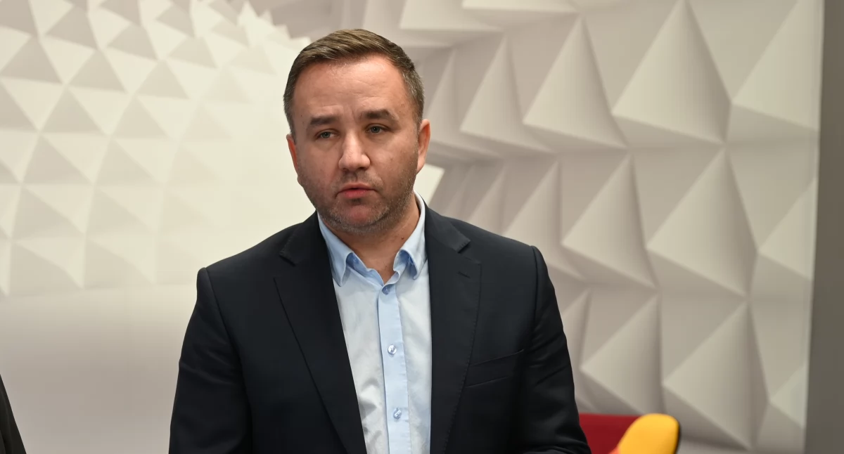 Patryk Straus, wójt gminy Kamienna Góra