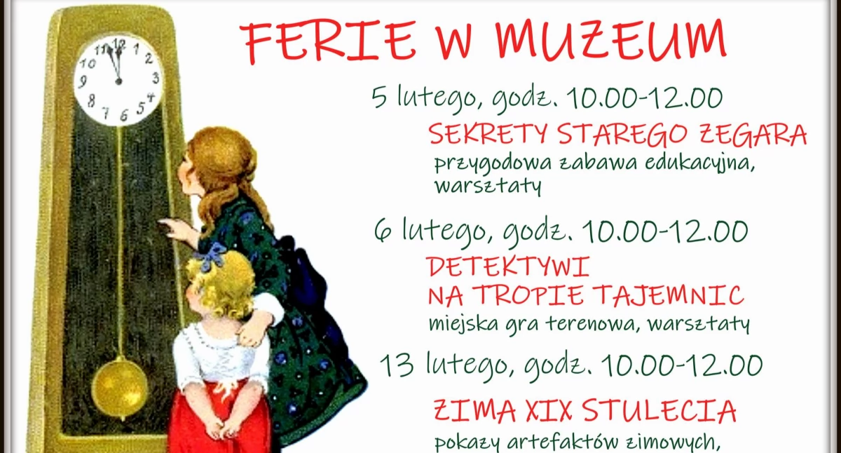 Inne wydarzenia kulturalne, Ferie muzeum - zdjęcie, fotografia