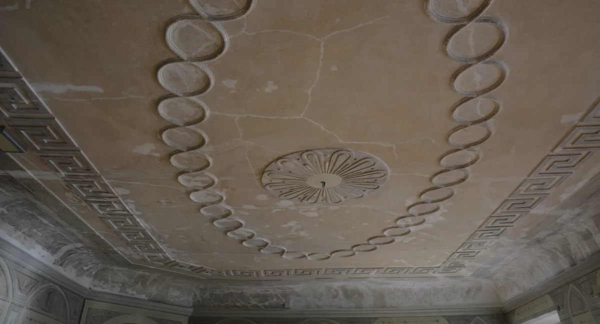 Muzeum Tkactwa w Kamiennej Górze, sala freskowa