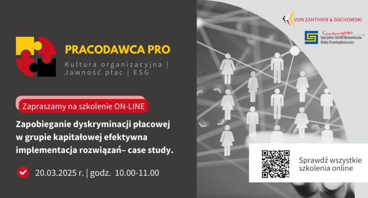Z urzędów, Webinar zapobieganie dyskryminacji płacowej - zdjęcie, fotografia