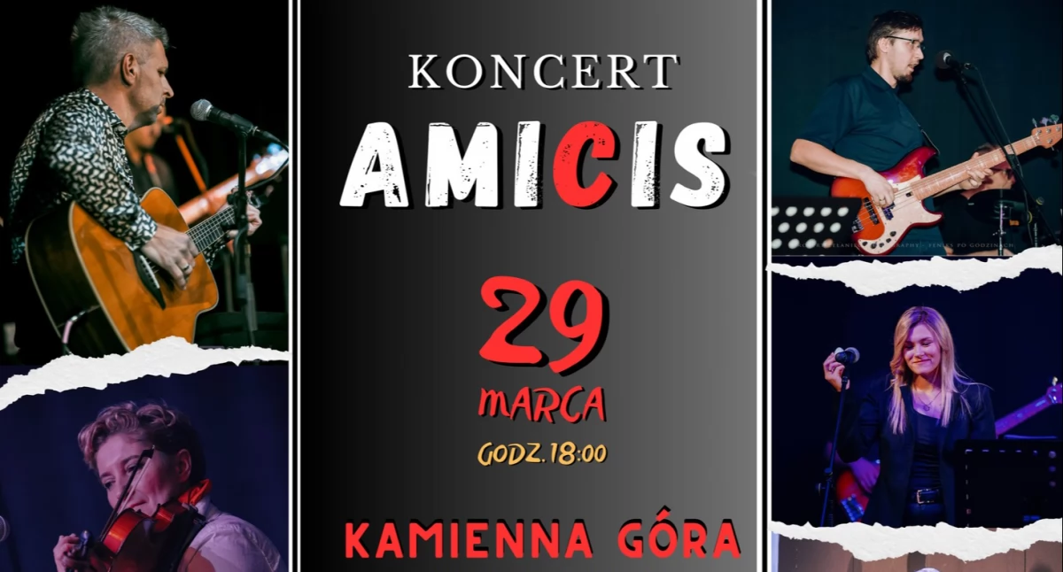 Koncerty, Koncert zespołu Amicis - zdjęcie, fotografia