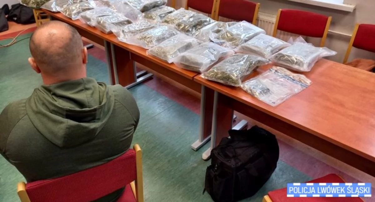 Policja, Mieszkańcy powiatu kamiennogórskiego zamieszani narkobiznes - zdjęcie, fotografia