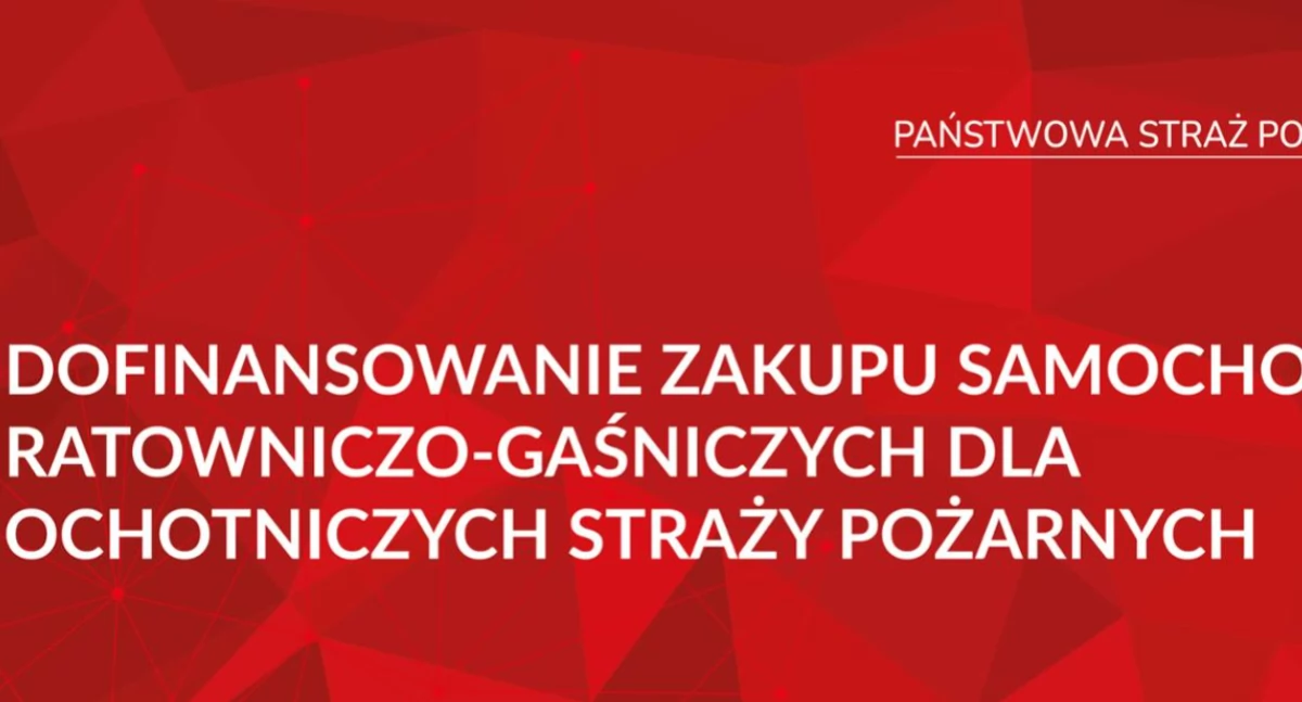 Straż pożarna, Dofinansowanie zakup samochodów ratowniczo gaśniczych - zdjęcie, fotografia