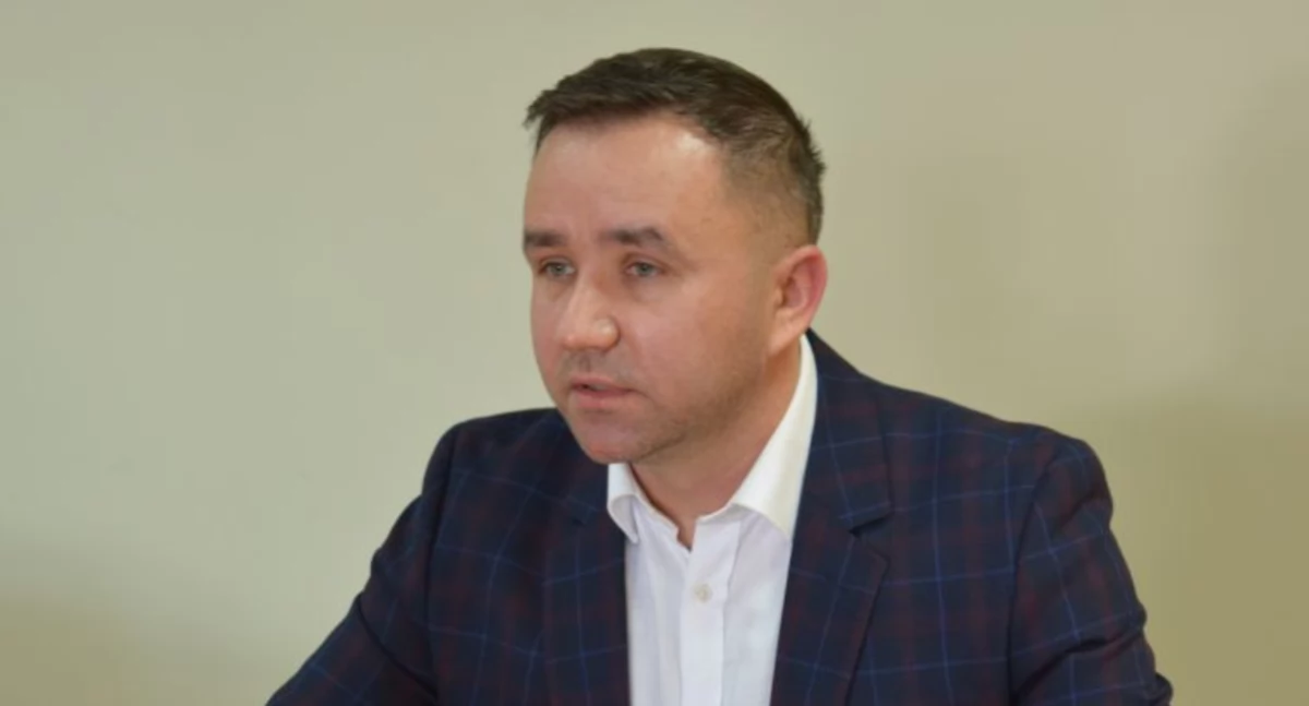 Patryk Straus, wójt gminy Kamienna Góra