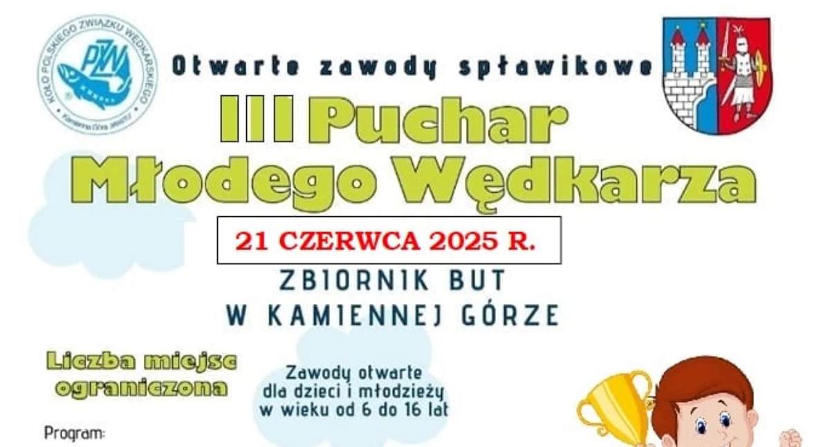 Inne dyscypliny, Puchar Młodego Wędkarza - zdjęcie, fotografia
