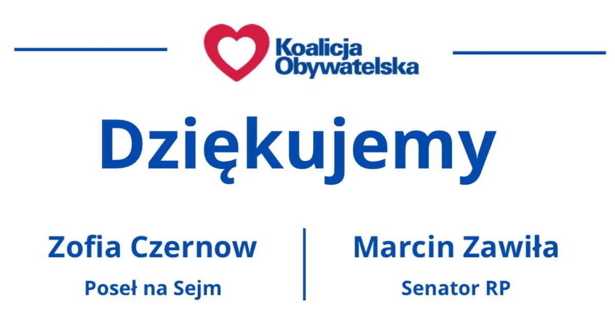 Wybory, polityka, Podziękowanie - zdjęcie, fotografia