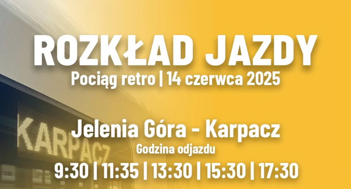 Inne wydarzenia kulturalne, Pociąg retro Jelenia Góra Karpacz - zdjęcie, fotografia
