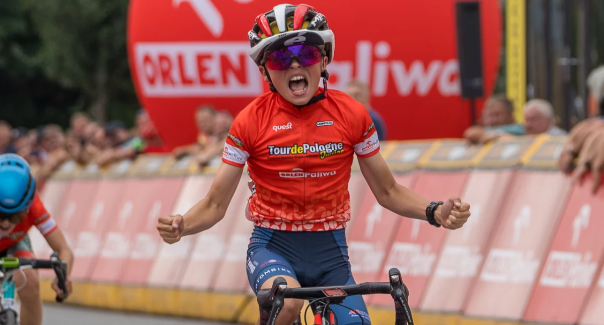 Inne dyscypliny, Pologne Junior młodzi kolarze trasie wyścigu World Tour! - zdjęcie, fotografia