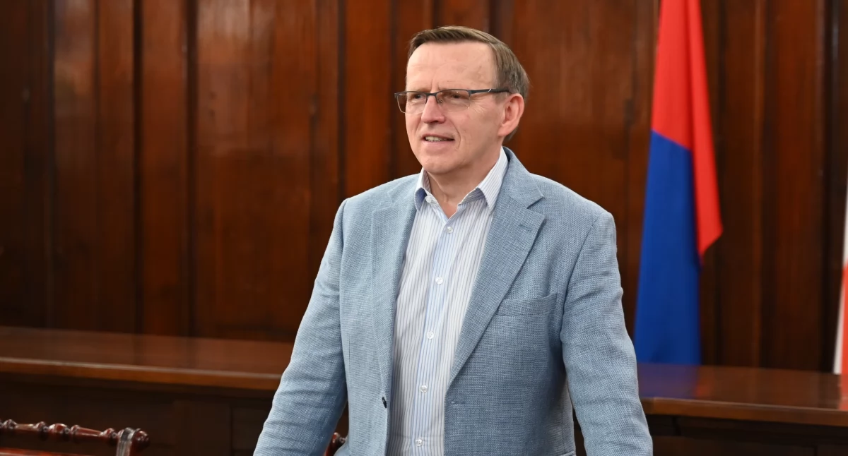 Janusz Chodasewicz, burmistrz Kamiennej Góry, fot. archiwum