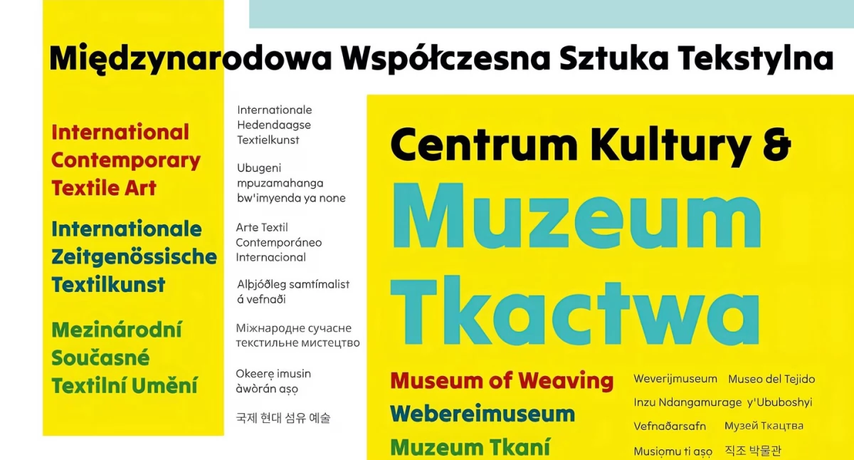 Wystawy, Międzynarodowa Współczesna Sztuka Tekstylna - zdjęcie, fotografia