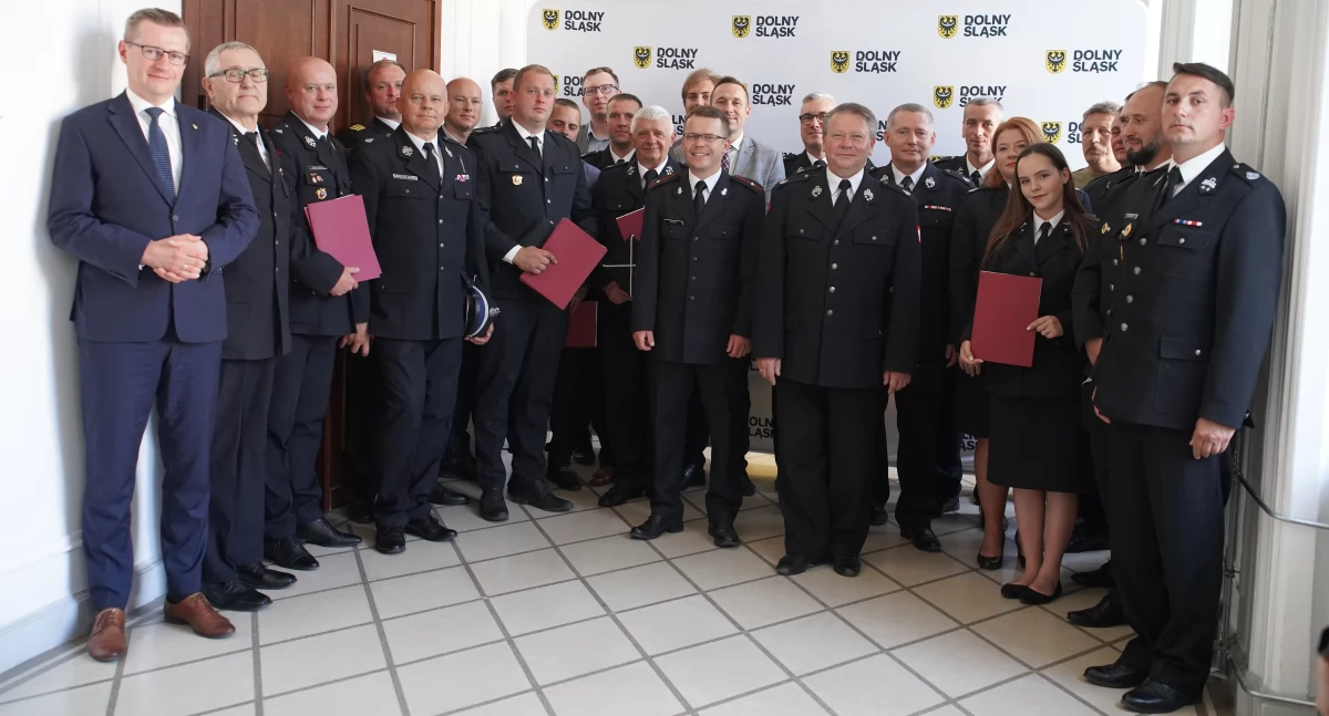 Straż pożarna, Dotacja Pisarzowice szkolenia ratownictwa medycznego - zdjęcie, fotografia