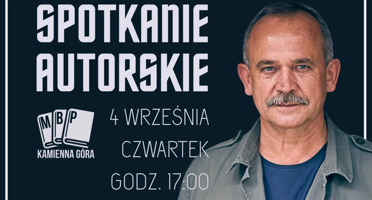 Spotkania autorskie, Wojciech Jagielski kamiennogórskiej bibliotece - zdjęcie, fotografia