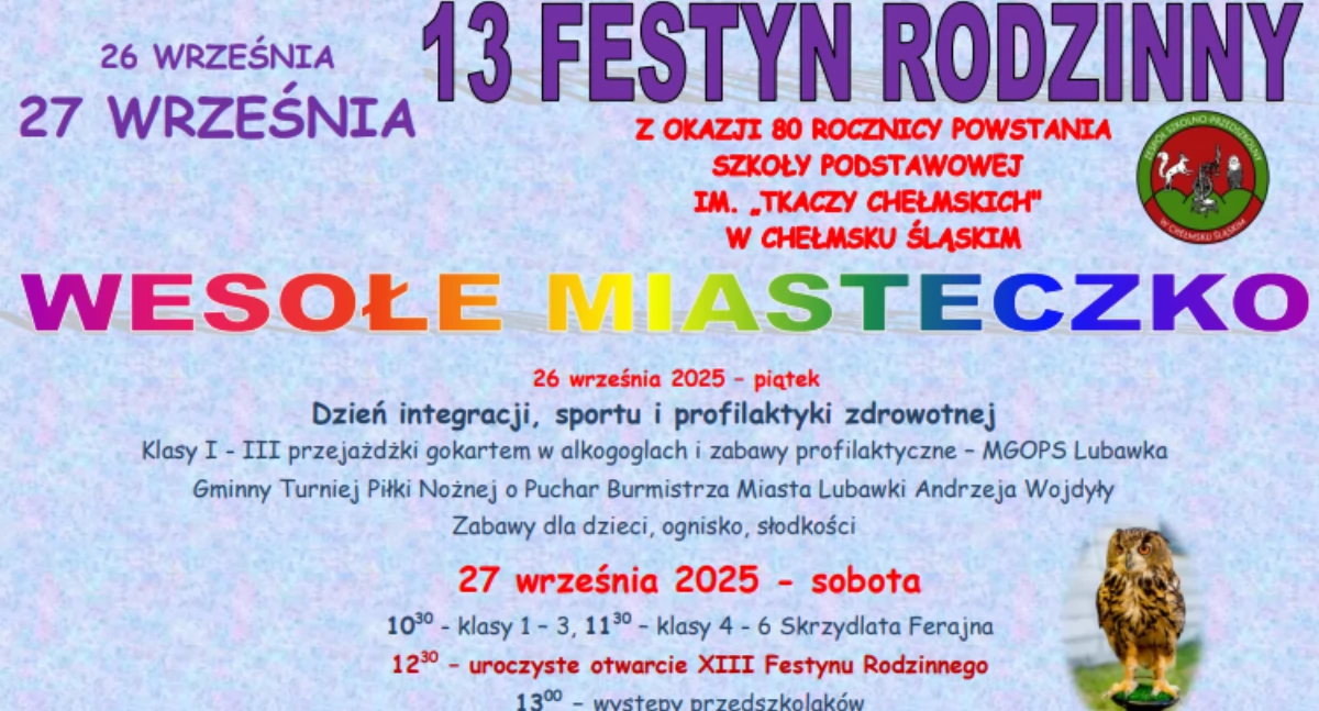 Szkoły, edukacja, Festyn Rodzinny Chełmsku Śląskim pełne atrakcji okazji lecia szkoły - zdjęcie, fotografia